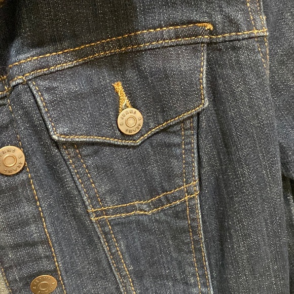 Reitmans | Woman’s Dark Denim Jean Jacket - Size XS - Picture 3 of 5